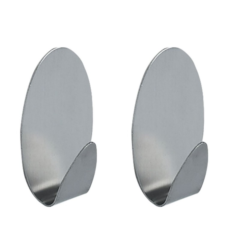 spirella 2 crochets muraux pour serviette METAL OVAL Spirella