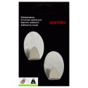 2 crochets muraux pour serviette METAL OVAL Spirella