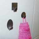 2 colgadores de pared para toalla METAL SQUARE Spirella
