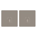 Juego de 2 ganchos de pared adhesivos  Topo MSV