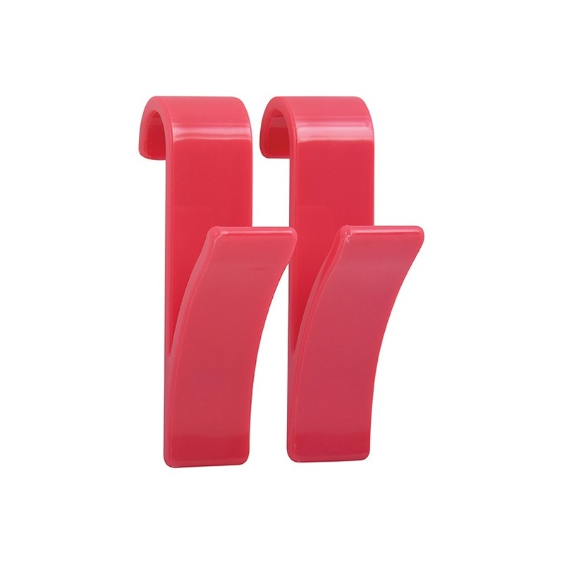 Set mit 2 Haken für Handtuchtrockner Pink MSV