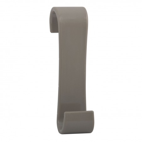 Kleiderhaken für Duschwand, Handtuchtrockner Taupe MSV