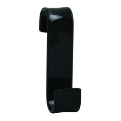 Coat hook for shower screen, towel holder Black MSV