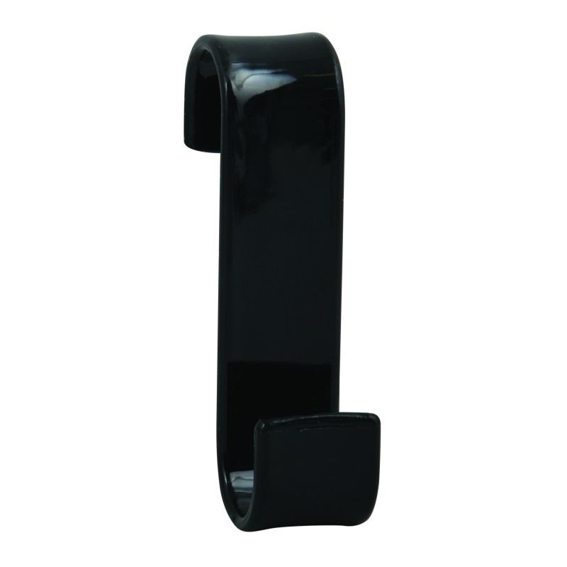 Coat hook for shower screen, towel holder Black MSV