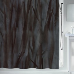 Polyester Shower curtain LIV 180x200cm Black Spirella