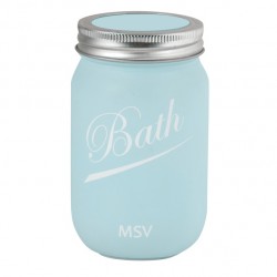 MSV Porte Brosses à dents Verre NASSAU Bleu