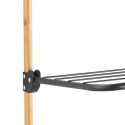 MSV étendoir à  linge de porte ZOE Bambou Noir