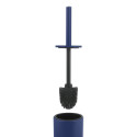 Set Poubelle à  pédale 5L & Brosse Wc AKIRA Bleu mat Spirella