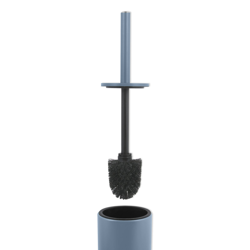 Set Poubelle à  pédale 5L & Brosse Wc AKIRA Fog mat Spirella