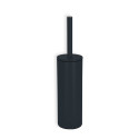 Set Poubelle à  pédale 5L & Brosse Wc AKIRA Noir mat Spirella