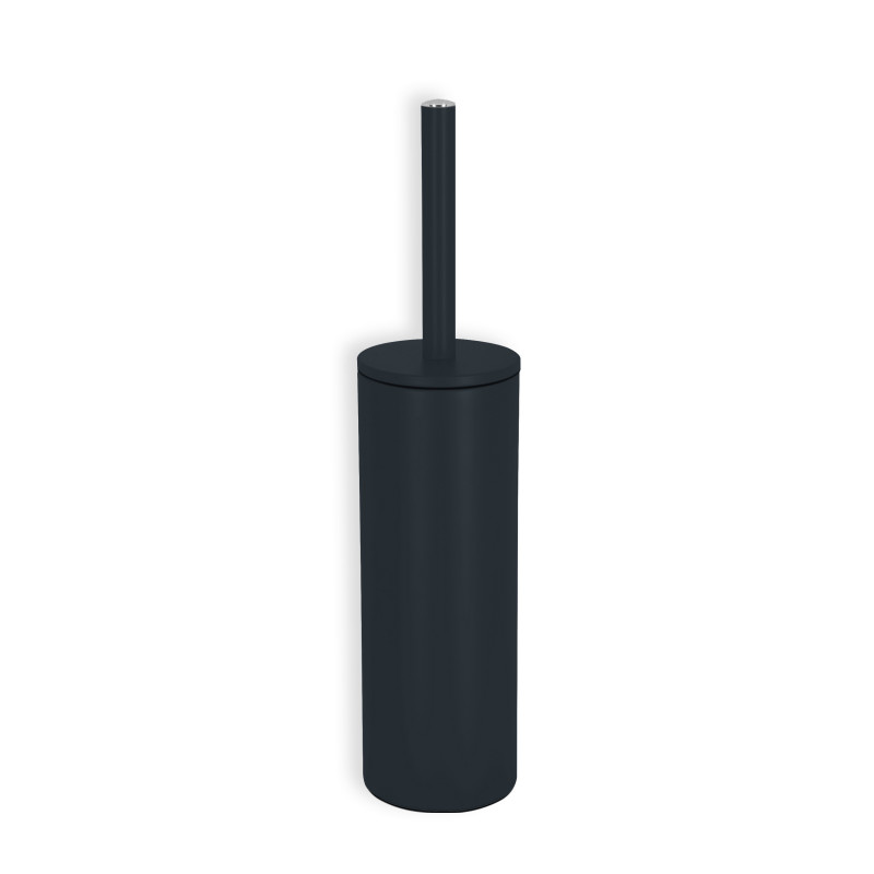 Set Poubelle à  pédale 5L & Brosse Wc AKIRA Noir mat Spirella