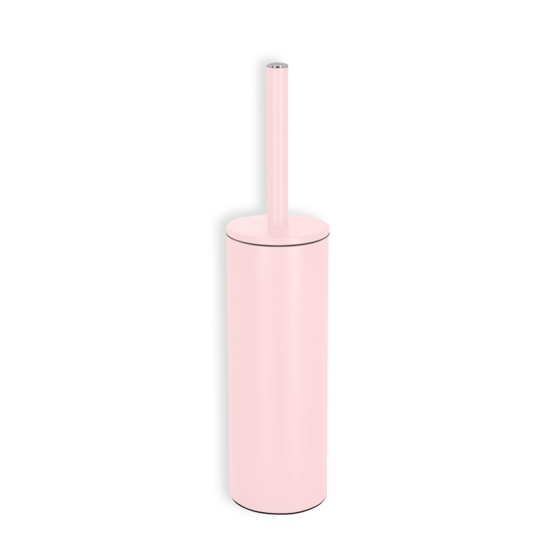 Set Poubelle à  pédale 5L & Brosse Wc AKIRA Rose Pastel mat Spirella