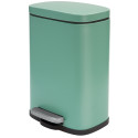 Set Poubelle à  pédale 5L & Brosse Wc AKIRA Vert mat Spirella