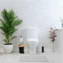 Set Poubelle à  pédale 3L & Brosse Wc ADONIS Noir Spirella
