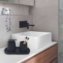 MSV Distributeur de savon Céramique MAONIE Noir Mat