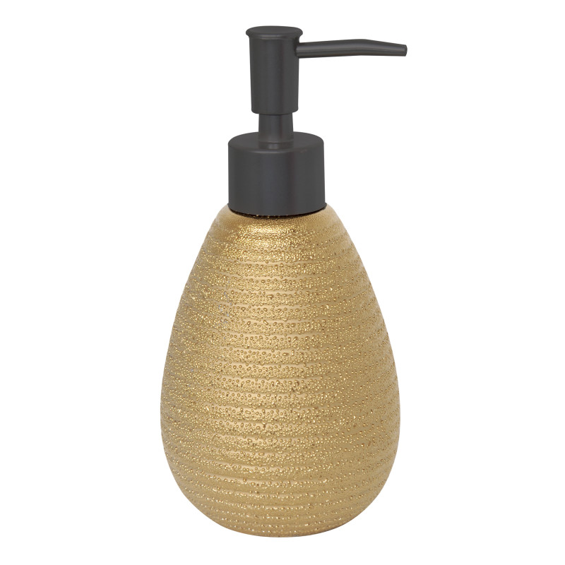 Soap dispenser Ceramic OMAN Gold MSV