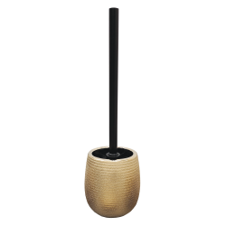 Escobillero con soporte cerámico OMAN Gold MSV