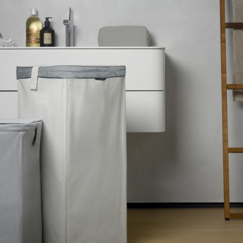 Panier à  linge CLASSIC L 50L Gris Spirella