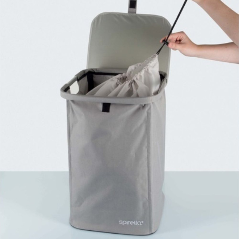 Panier à  linge CLASSIC L 50L Gris Spirella