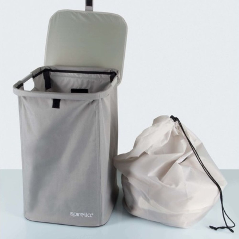 Panier à  linge CLASSIC L 50L Gris Spirella