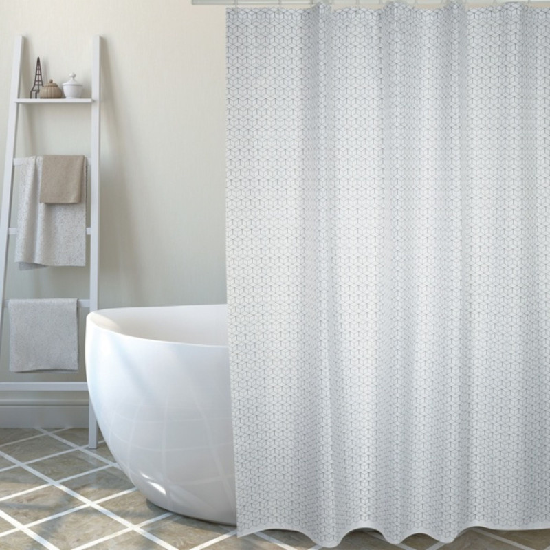 copy of Duschvorhang Polyester 180x200cm PREMIUMQUALITÄT – Ringe inklusive MSV