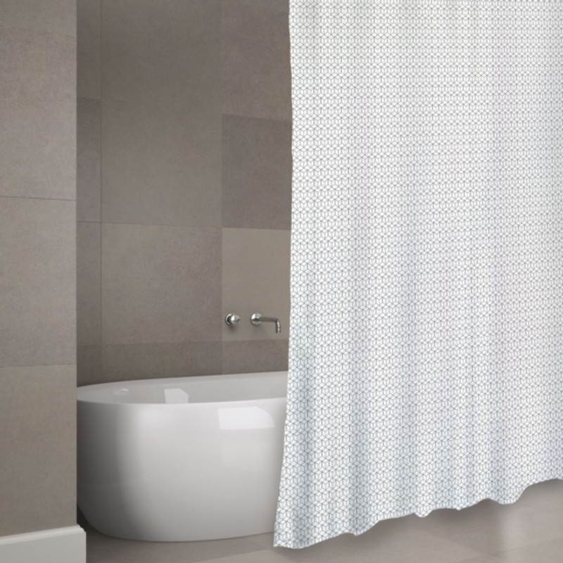 copy of Cortina de ducha Poliéster 180x200cm CALIDAD PREMIUM - Anillas incluidas MSV