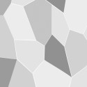 Cortina de Ducha Poliéster ORIGAMI 180x200cm CALIDAD PREMIUM Gris - Anillas incluidas MSV