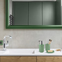 Set de 3 accesorios de baño INAGUA Verde Albahaca MSV
