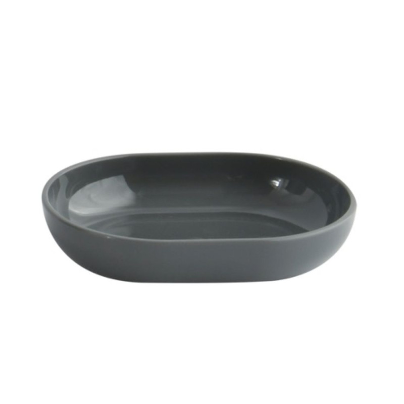 Lot de 3 accessoires de salle de bain INAGUA Gris foncé MSV