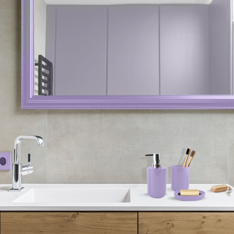 Set mit 3 Badezimmeraccessoires INAGUA Lavendel MSV