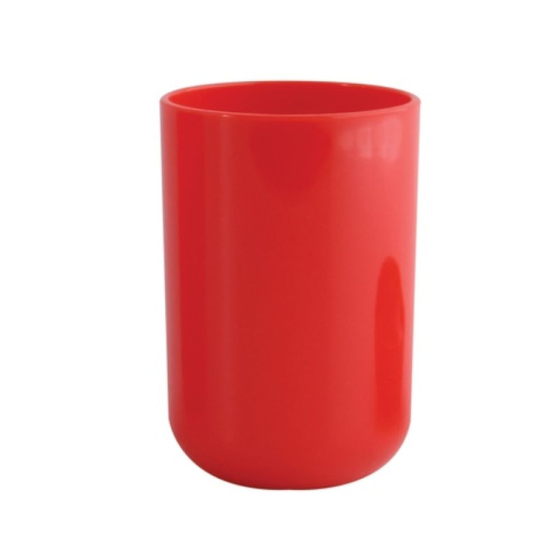 Set de 3 accesorios de baño INAGUA Rojo MSV