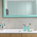 Set de 3 accesorios de baño INAGUA Verde pastel MSV
