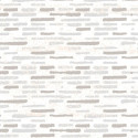 Tenda da doccia Poliestere BRIQUE 180x200cm Beige - Anelli inclusi MSV