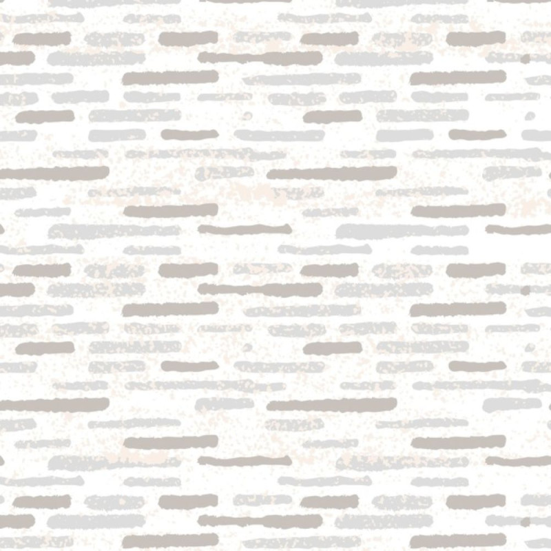 Tenda da doccia Poliestere BRIQUE 180x200cm Beige - Anelli inclusi MSV