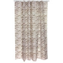 Duschvorhang Polyester BRIQUE 180x200cm Beige - Ringe inklusive MSV