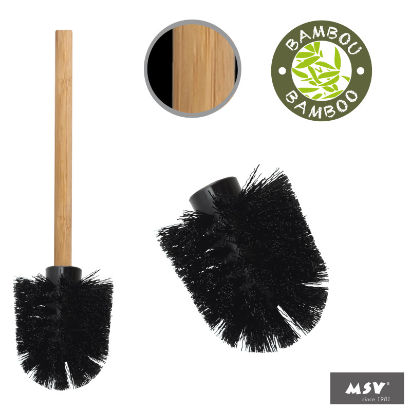 Combinato vaso con porta smartphone TEIKI Bamboo Black MSV