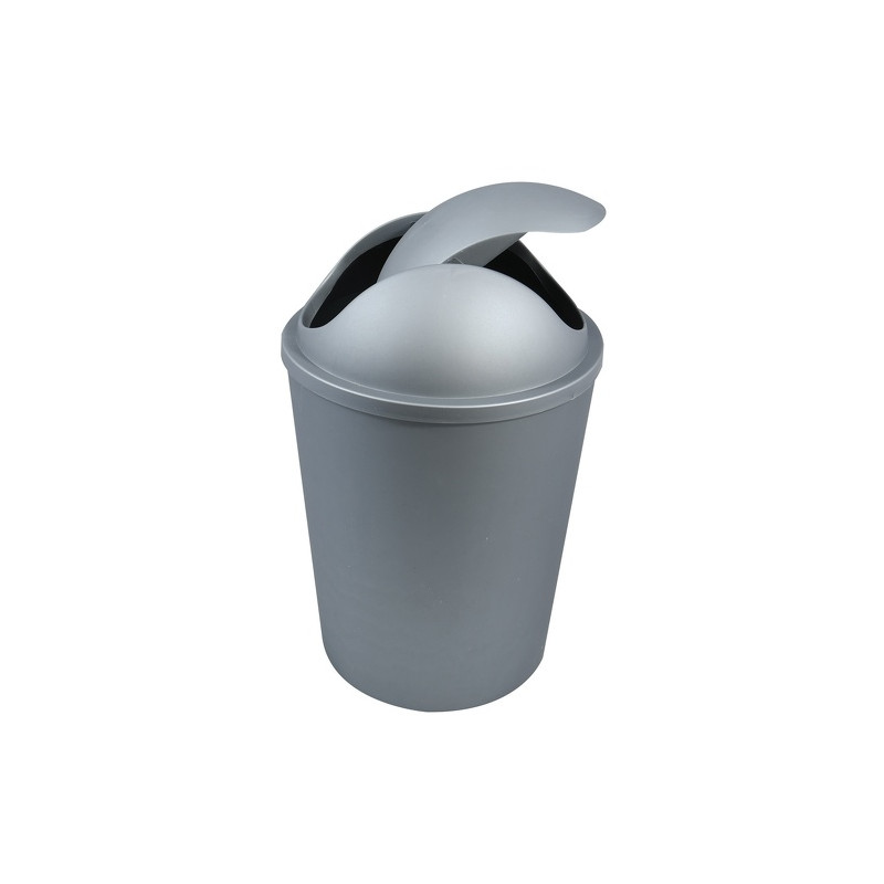 AKO tilting bin 5.5L Silver MSV