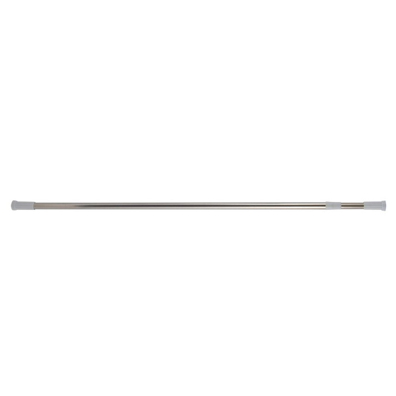 Rod for shower curtain or extendable bathtub in stainless steel 70-120cm Chrome MSV