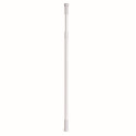 White Rod for shower curtain or extendable bathtub 70-120cm MSV