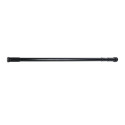Rod for shower curtain or extendable bathtub in Black stainless steel 110-200cm MSV