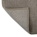 Set di 2 tappetini da bagno in microfibra CHENILLE 50x80cm Beige MSV