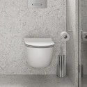 MSV Toilettenbürste mit Edelstahlhalterung MIAMI Edelstahl