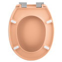 Tapa WC Thermo Hard NEELA Melocoton mate -  ABS Bisagras cromadas Spirella