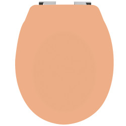 Abattant wc thermo dur avec fermeture silencieuse Blanc mat Spirella