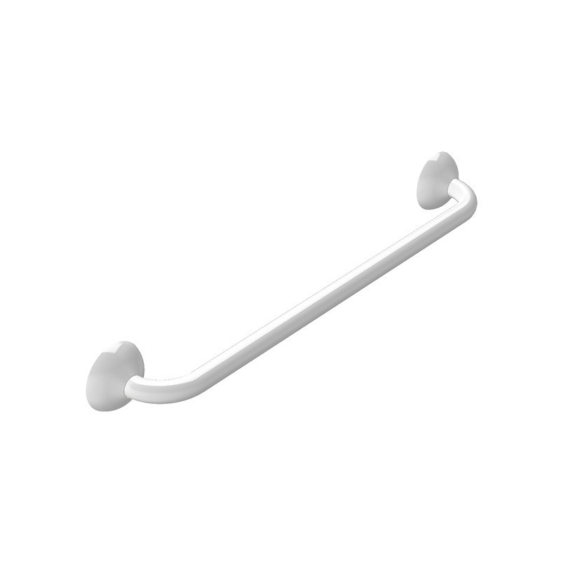 spirella Barre de redressement ECO Acier Inox 60cm Blanc Spirella