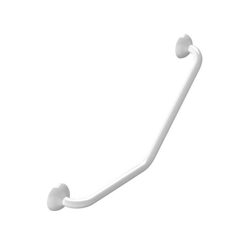 Spirella barra de apoyo en ángulo ECO Acero Inoxidable 71cm Blanco Spirella