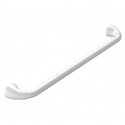 Barre de redressement ou d'appui PROF Acier Inox 80cm Blanc Spirella Spirella