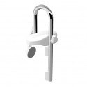 Spirella  Entry handle for the bath Chrome Stainless Steel Spirella