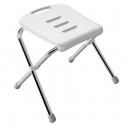 Chaise pliante rabattable de bain Chrome Spirella Spirella