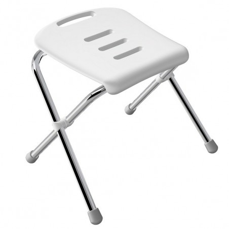 Chaise pliante rabattable de bain Chrome Spirella Spirella